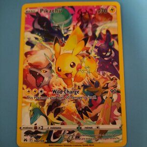 Pikachu Pokémon card secret rare